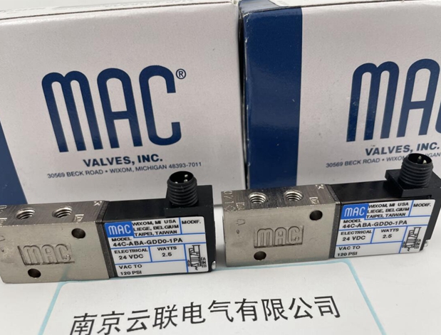 MAC 電磁閥solenoid valve 44C-ABA-GDD0-1PA