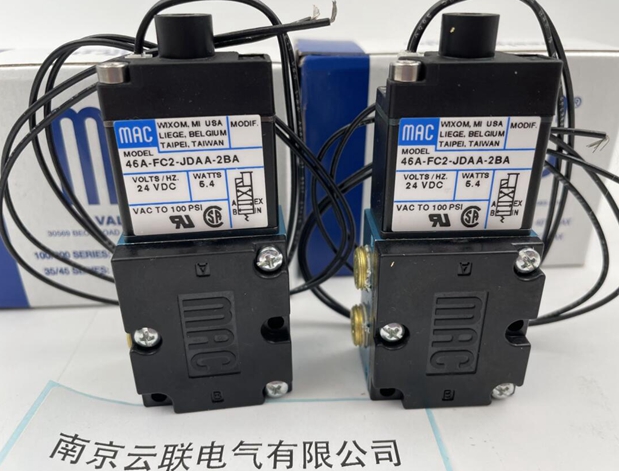 MAC 電磁閥solenoid valve  46A-FC2